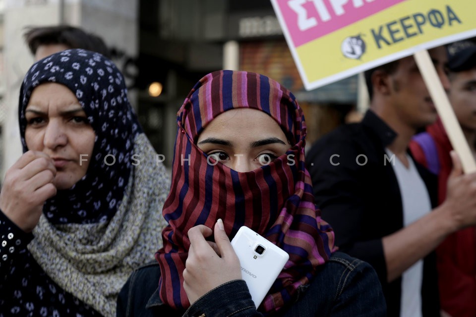 KEERFA rally against racism and fascism / ΚΕΕΡΦΑ - Συλλαλητήριο στην Ομόνοια