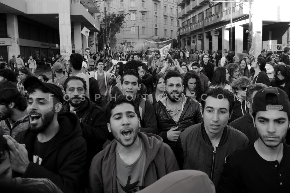 KEERFA rally against racism and fascism / ΚΕΕΡΦΑ - Συλλαλητήριο στην Ομόνοια