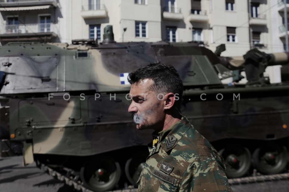 Military parade in Athens  / Στρατιωτική παρέλαση στην Αθήνα