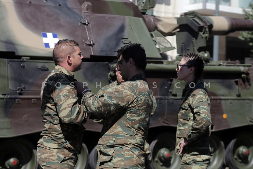 Military parade in Athens  / Στρατιωτική παρέλαση στην Αθήνα