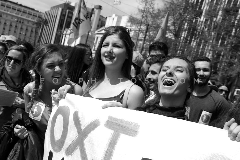 Demonstrations in central Athens / Συγκεντρώσεις Διαμαρτυρίας στην Αθήνα