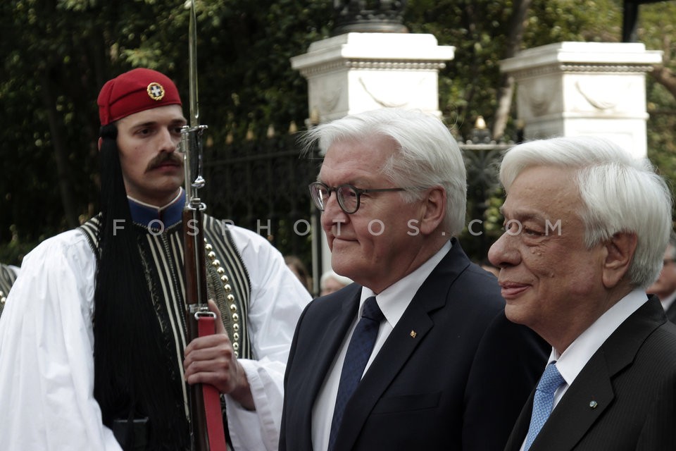 Prokopis Pavlopoulos - Frank-Walter Steinmeier / Προκόπης Παυλόπουλος - Φρανκ-Βάλτερ Στάινμαγιερ