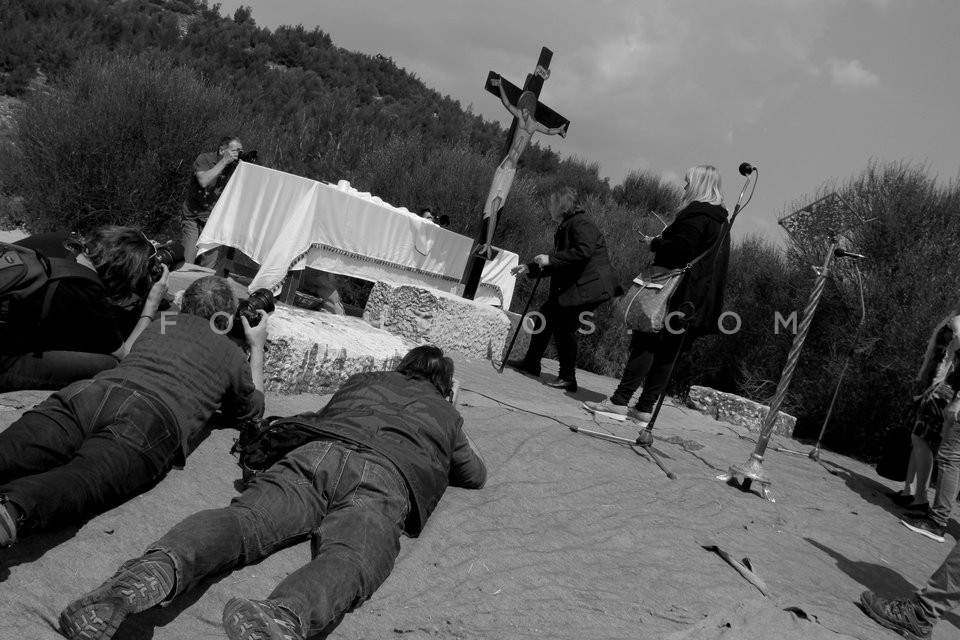 Deposition of Christ from the Cross at Pendeli Monastery / Αποκαθήλωση στην Μονή Πεντέλης