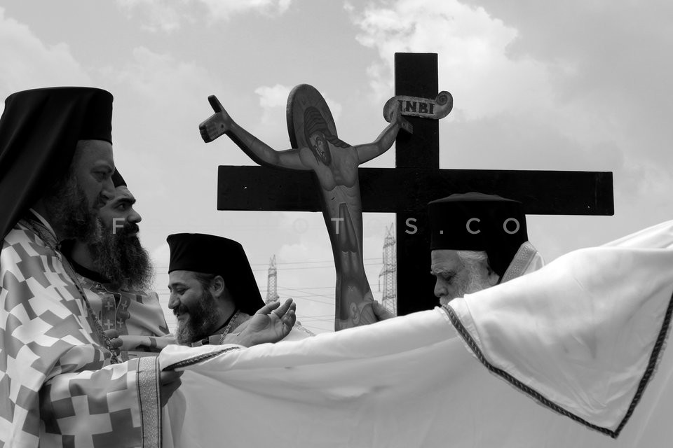 Deposition of Christ from the Cross at Pendeli Monastery / Αποκαθήλωση στην Μονή Πεντέλης