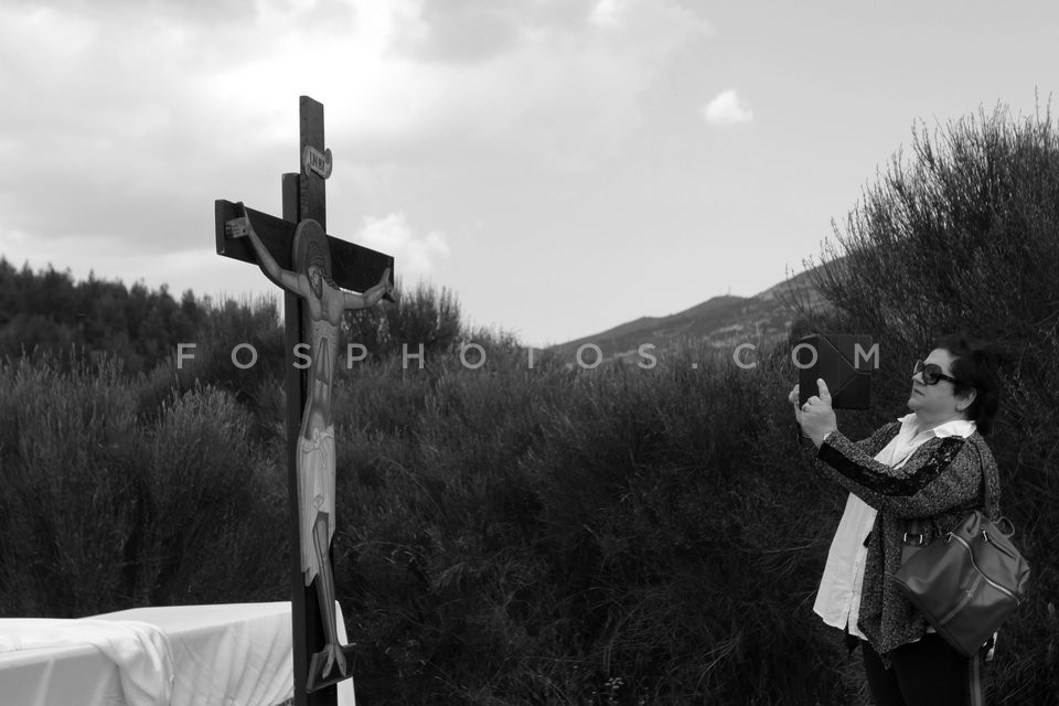 Deposition of Christ from the Cross at Pendeli Monastery / Αποκαθήλωση στην Μονή Πεντέλης