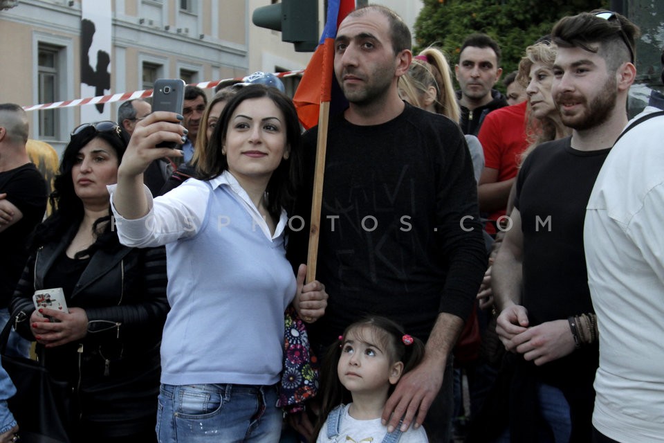 102nd anniversary of the Armenian genocide  / 102η επέτειος της γενοκτονίας των Αρμενίων