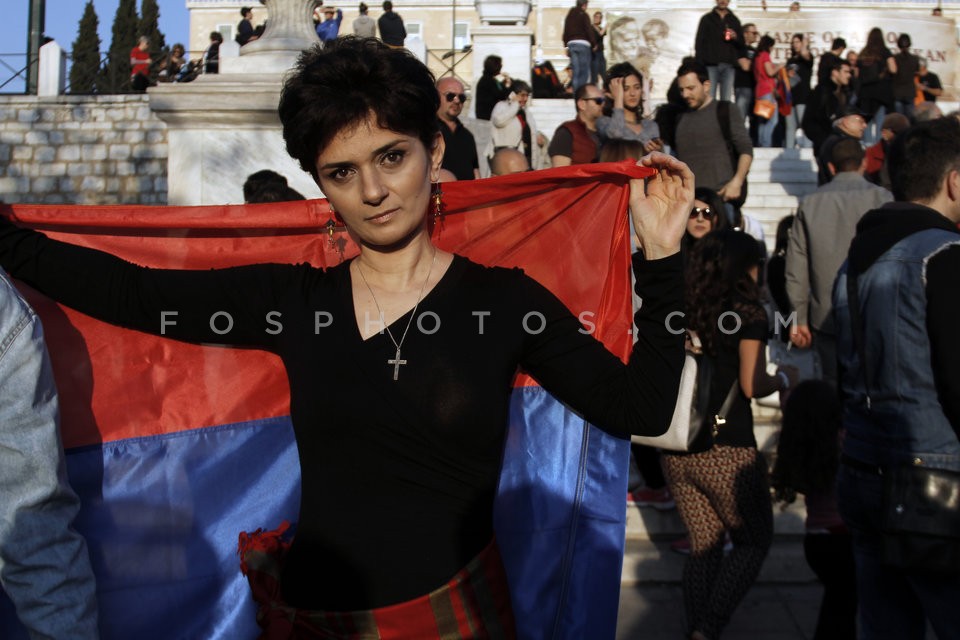 102nd anniversary of the Armenian genocide  / 102η επέτειος της γενοκτονίας των Αρμενίων