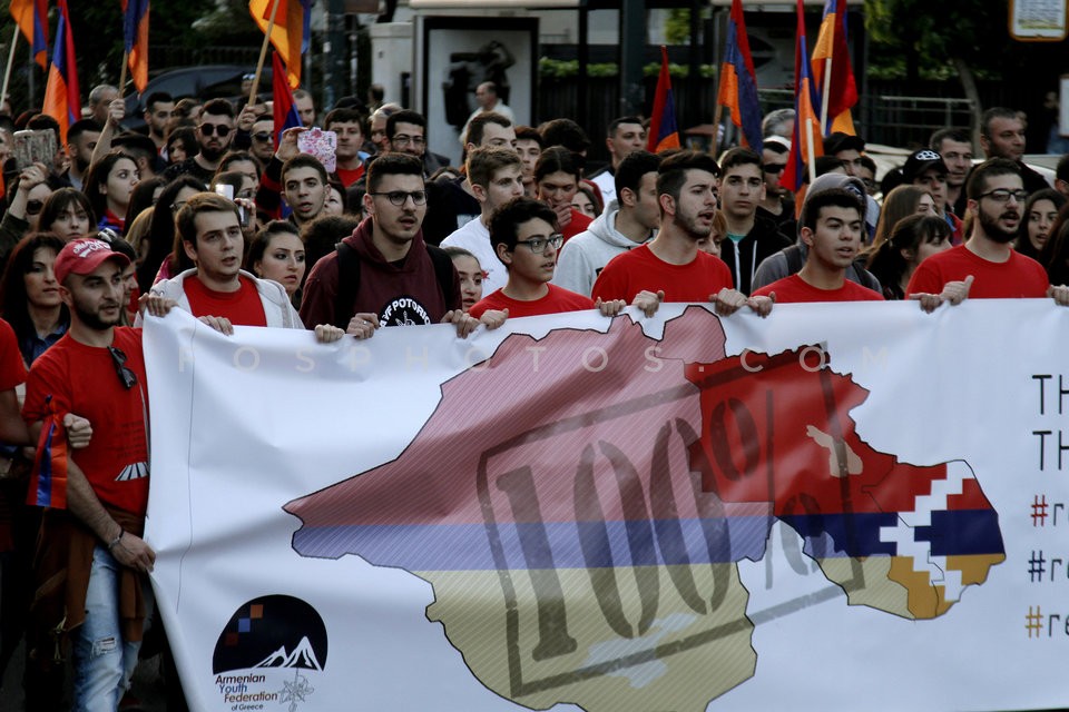 102nd anniversary of the Armenian genocide  / 102η επέτειος της γενοκτονίας των Αρμενίων