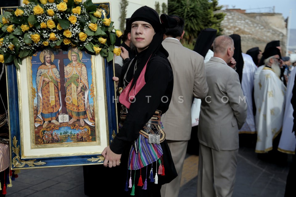 Orthodox Greece receives the Sacred Relics of St Helena / Υποδοχή του Τιμίου Ξύλου και του Σκηνώματος της Αγίας Ελένης