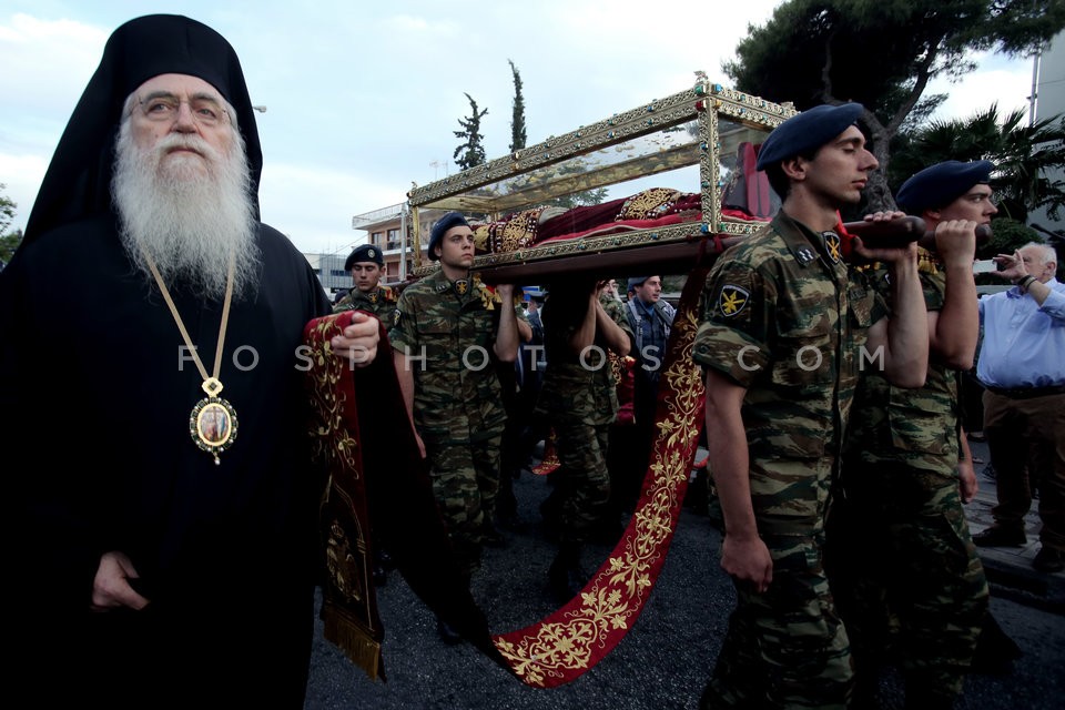 Orthodox Greece receives the Sacred Relics of St Helena / Υποδοχή του Τιμίου Ξύλου και του Σκηνώματος της Αγίας Ελένης