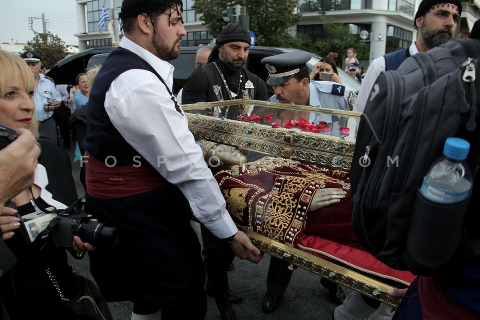 Orthodox Greece receives the Sacred Relics of St Helena / Υποδοχή του Τιμίου Ξύλου και του Σκηνώματος της Αγίας Ελένης