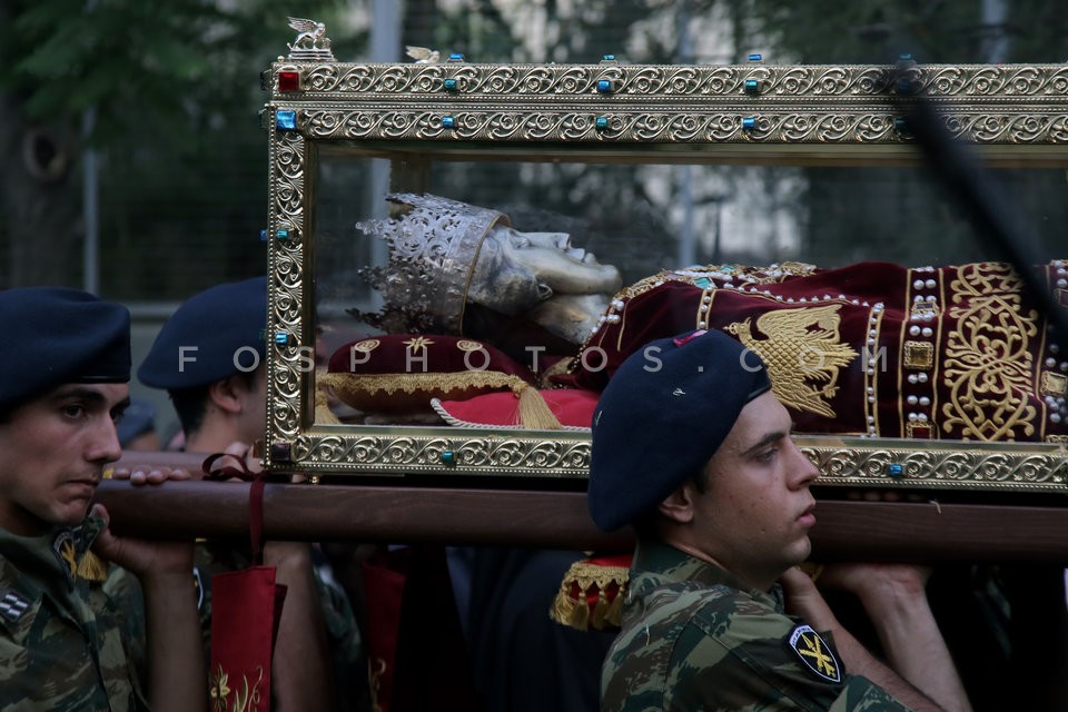 Orthodox Greece receives the Sacred Relics of St Helena / Υποδοχή του Τιμίου Ξύλου και του Σκηνώματος της Αγίας Ελένης