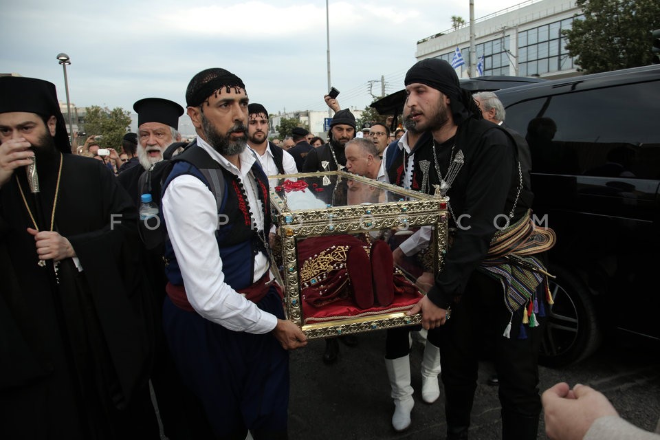 Orthodox Greece receives the Sacred Relics of St Helena / Υποδοχή του Τιμίου Ξύλου και του Σκηνώματος της Αγίας Ελένης