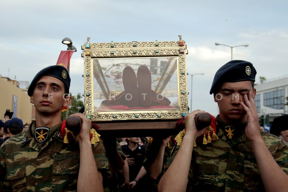 Orthodox Greece receives the Sacred Relics of St Helena / Υποδοχή του Τιμίου Ξύλου και του Σκηνώματος της Αγίας Ελένης