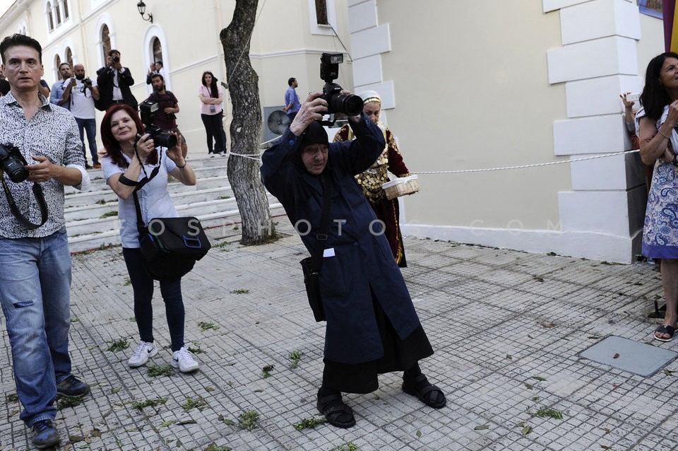 Orthodox Greece receives the Sacred Relics of St Helena / Υποδοχή του Τιμίου Ξύλου και του Σκηνώματος της Αγίας Ελένης