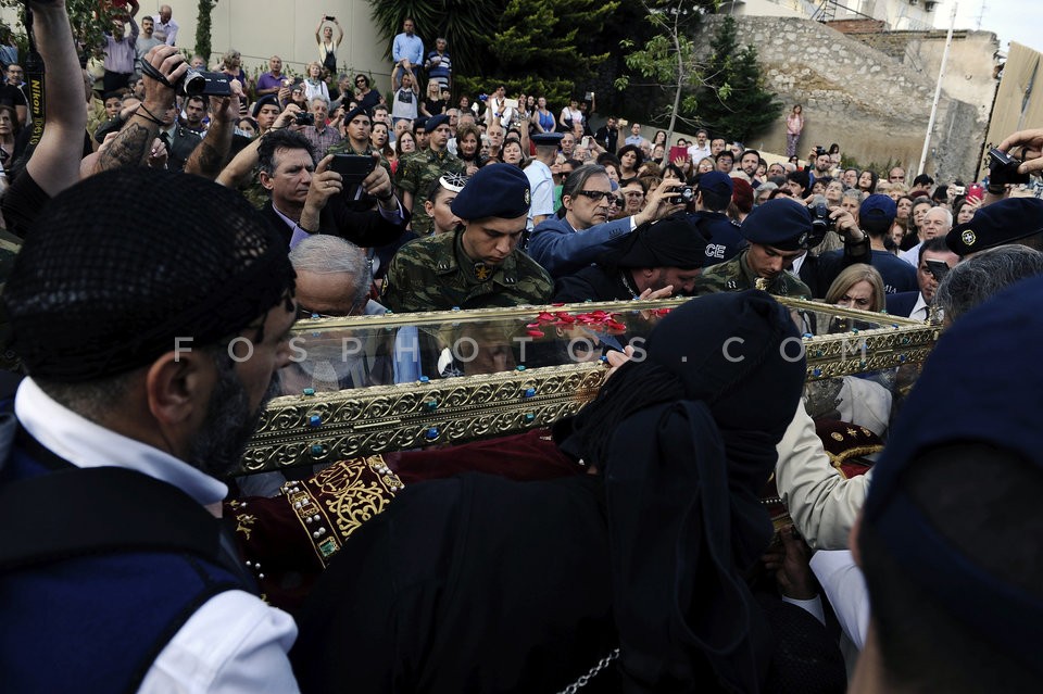 Orthodox Greece receives the Sacred Relics of St Helena / Υποδοχή του Τιμίου Ξύλου και του Σκηνώματος της Αγίας Ελένης