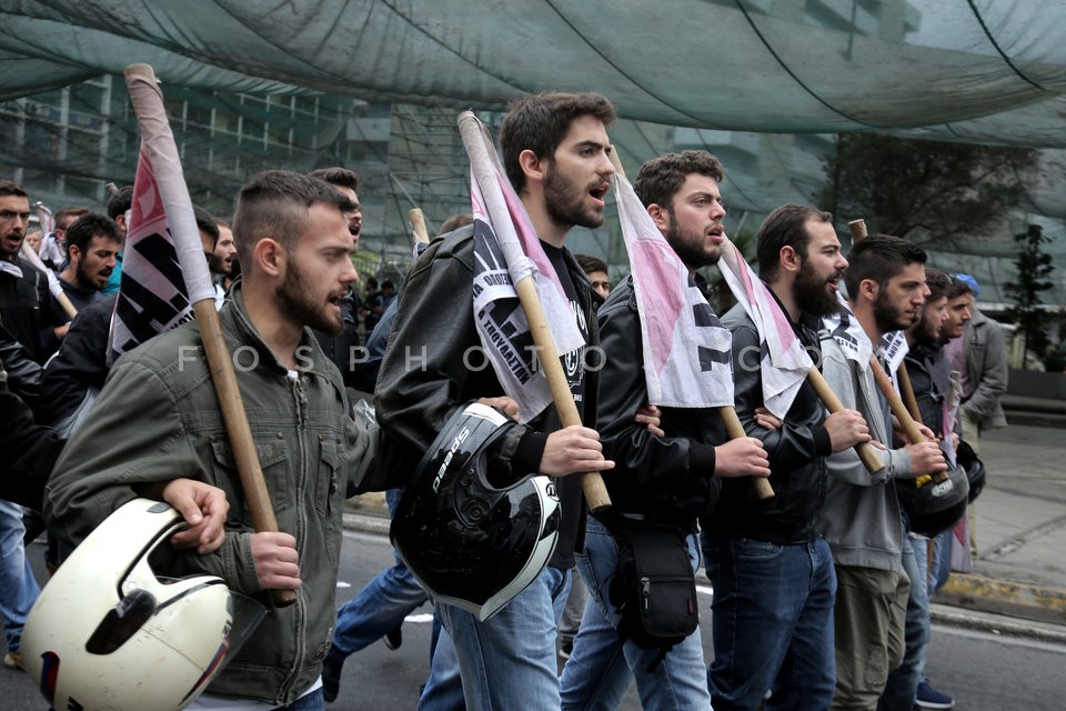 Anti-austerity rally in Athens / Συγκεντρώση διαμαρτυρίας απο ΓΣΕΕ και ΑΔΕΔΥ