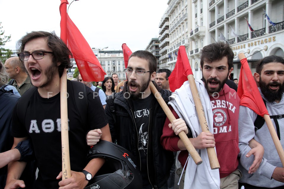 Anti-austerity rally in Athens / Συγκεντρώση διαμαρτυρίας απο ΓΣΕΕ και ΑΔΕΔΥ