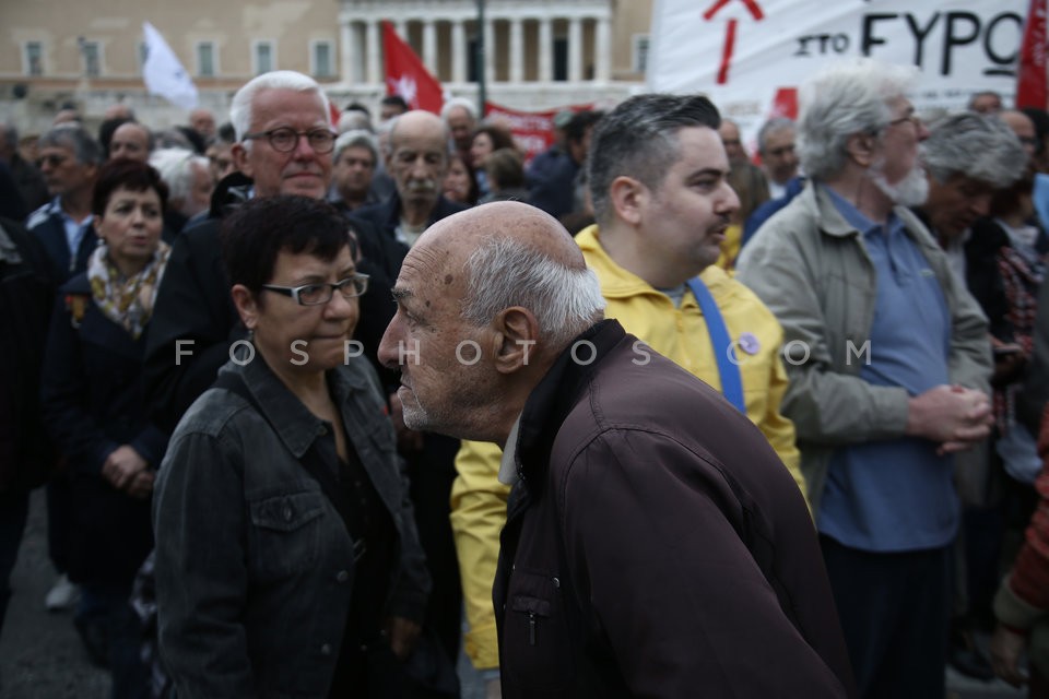 Protest rally at Syntagma square, Athens / Συναυλία - Συγκέντρωση στο Σύνταγμα