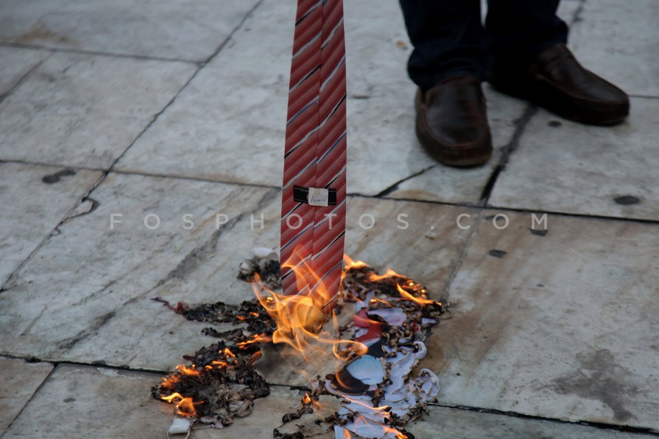 Protest rally at Syntagma square, Athens / Συναυλία - Συγκέντρωση στο Σύνταγμα