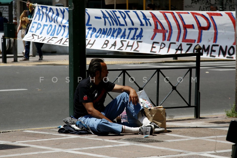 Motorized march in central Athens  / Συγκέντρωση-μοτοπορεία στο κέντρο της Αθήνας