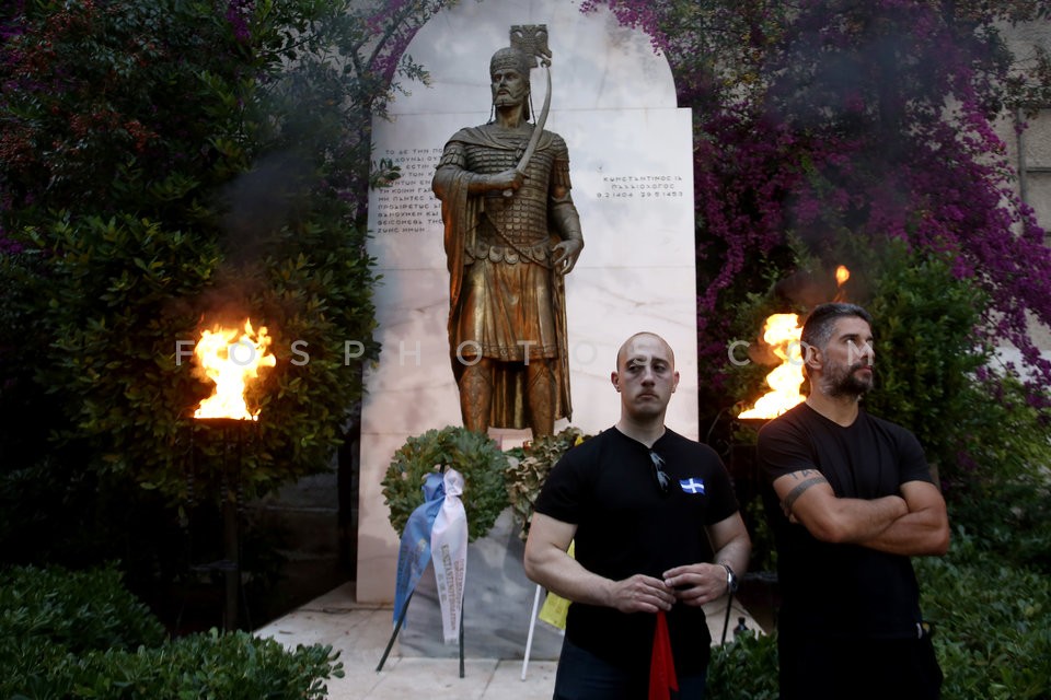 Golden Dawn / Συγκέντρωση της Χρυσής Αυγής στην πλατεία Μητροπόλεως