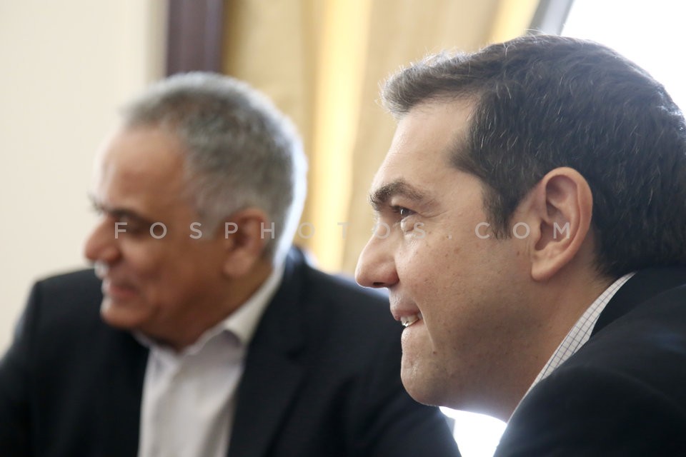 PM Alexis Tsipras visits the ministry of Interior / Επίσκεψη του πρωθυπουργού στο υπουργείο Εσωτερικών