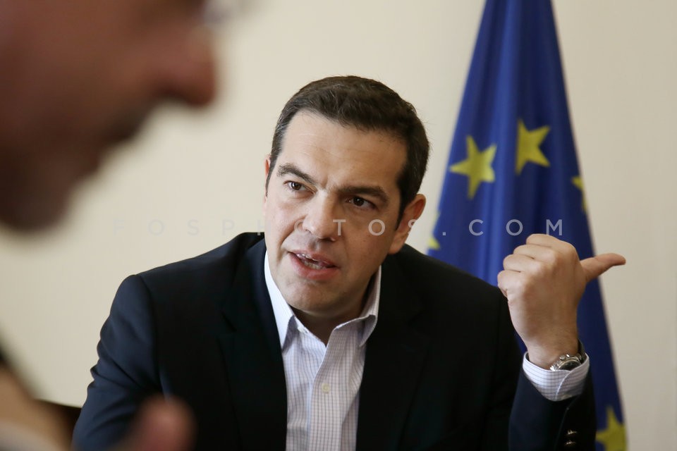 PM Alexis Tsipras visits the ministry of Interior / Επίσκεψη του πρωθυπουργού στο υπουργείο Εσωτερικών