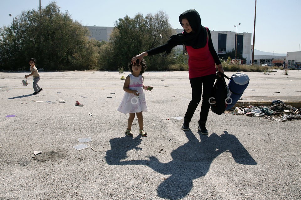 Evacuation of the refugee camp at the old Athens airport / Εκκένωση του Ελληνικού