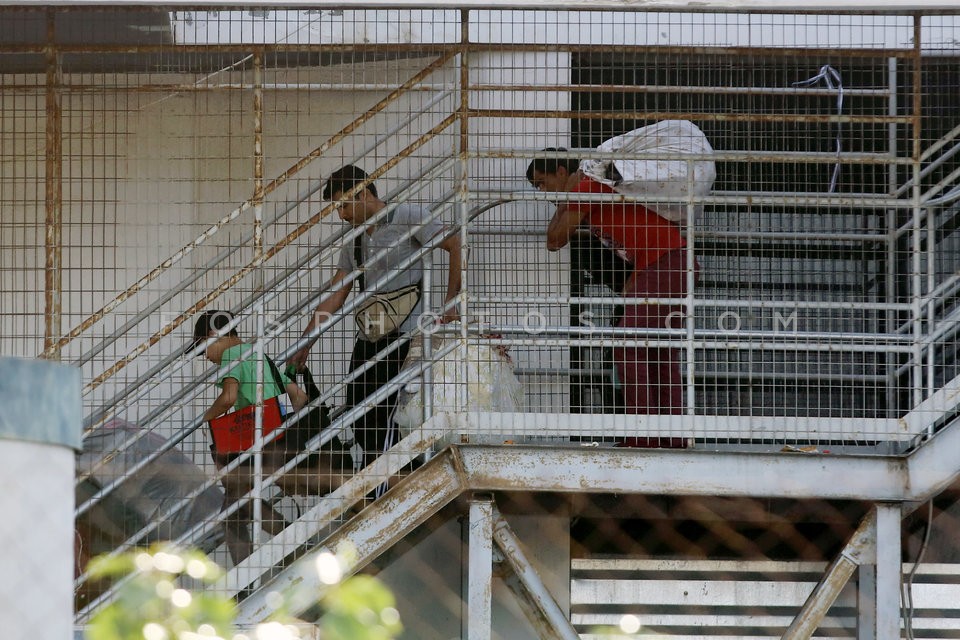 Evacuation of the refugee camp at the old Athens airport / Εκκένωση του Ελληνικού