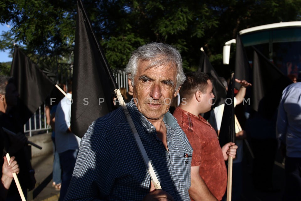 Protest at the Ministry of Public Order and Citizen Protection / Συγκέντρωση διαμαρτυρίας στο υπουργείο Προστασίας του Πολίτη