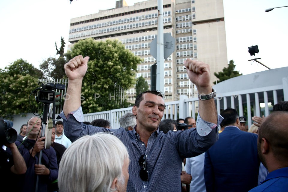 Protest at the Ministry of Public Order and Citizen Protection / Συγκέντρωση διαμαρτυρίας στο υπουργείο Προστασίας του Πολίτη