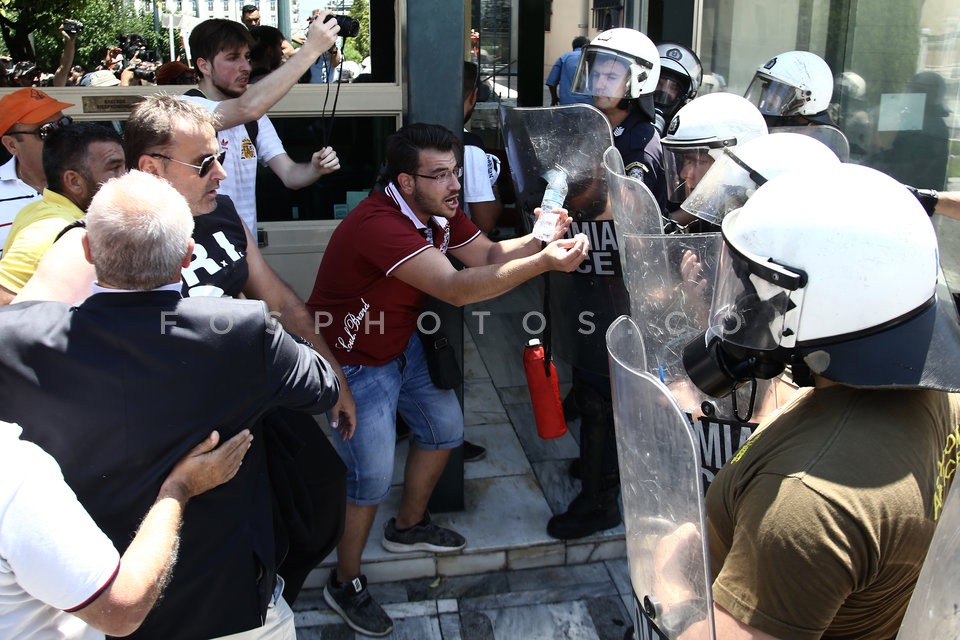 Workers in municipalities protest in central Athens /  Συλλαλητήριο ΠΟΕ - ΟΤΑ