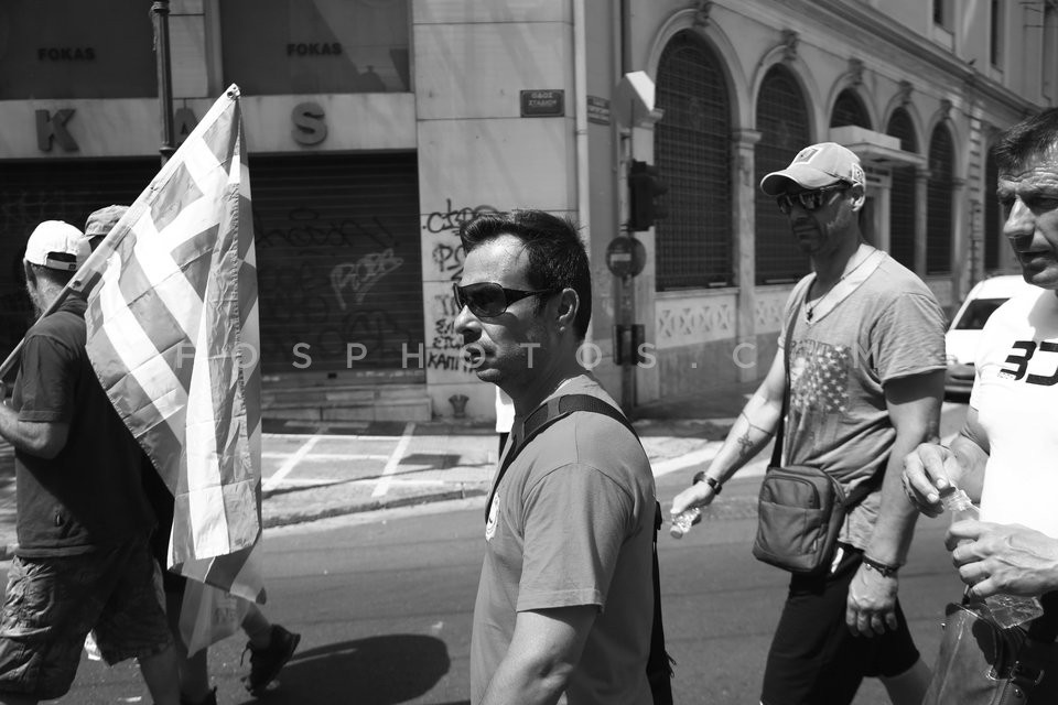 Workers in municipalities protest in central Athens / ΠΟΕ-ΟΤΑ πορεία διαμαρτυρίας