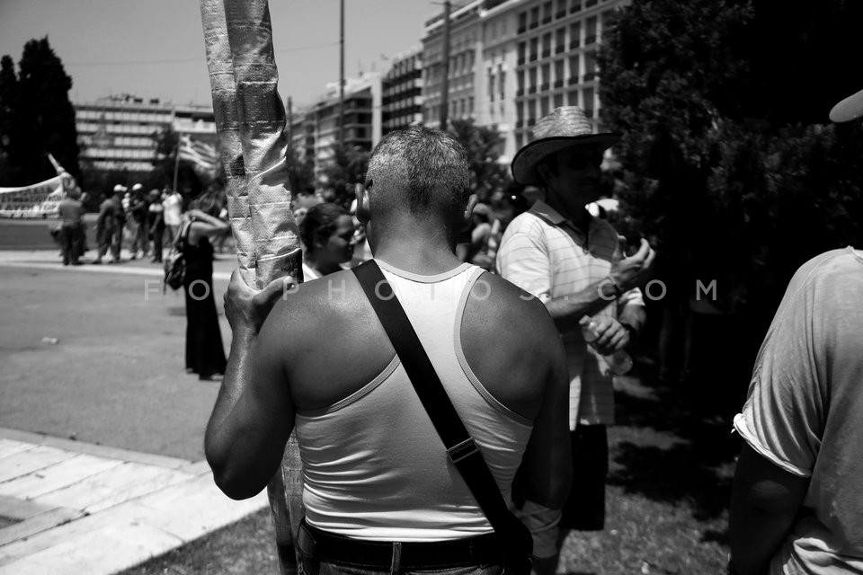 Workers in municipalities protest in central Athens / ΠΟΕ-ΟΤΑ πορεία διαμαρτυρίας