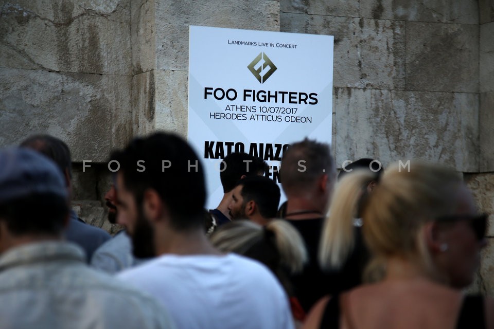 Foo Fighters  in Athens / Συναυλία των Foo Fighters