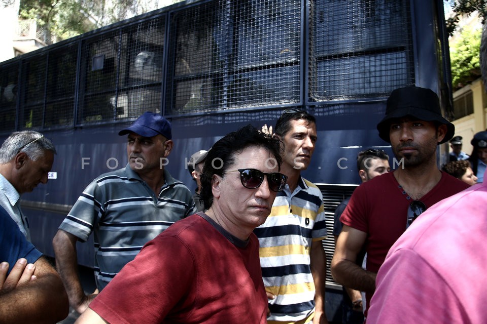 Protest rally at the German embassy  / Συγκέντρωση διαμαρτυρίας στην Γερμανική πρεσβεία