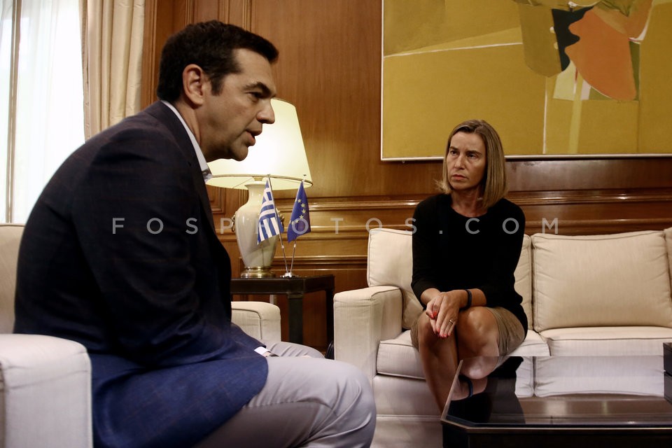 Federica Mogherini in Athens / Η Φεντερίκα Μογκερίνι στην Αθήνα