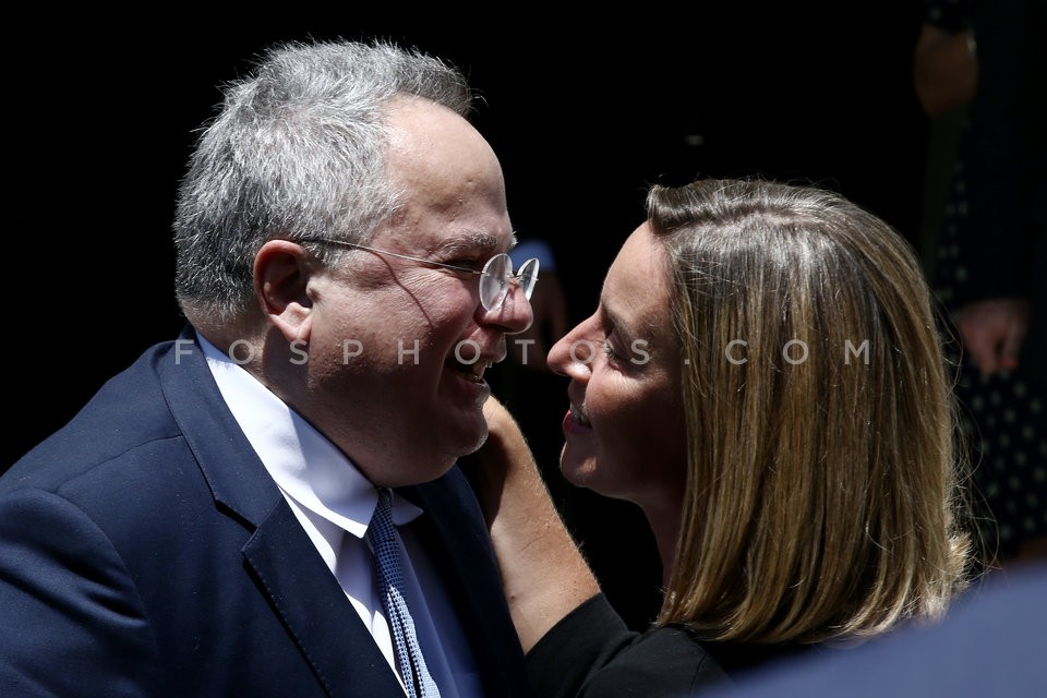 Federica Mogherini in Athens / Η Φεντερίκα Μογκερίνι στην Αθήνα