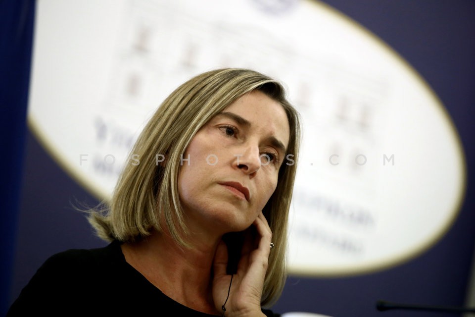 Federica Mogherini in Athens / Η Φεντερίκα Μογκερίνι στην Αθήνα