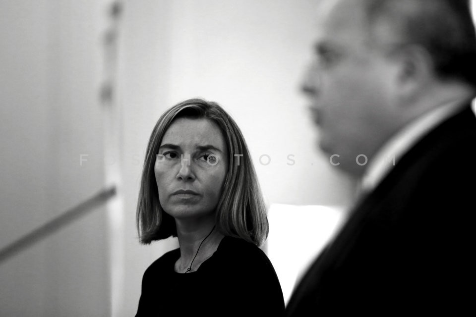 Federica Mogherini in Athens / Η Φεντερίκα Μογκερίνι στην Αθήνα