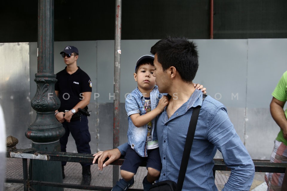 Greece - migrant crisis / Διαμαρτυρία Αφγανών στην Αθήνα