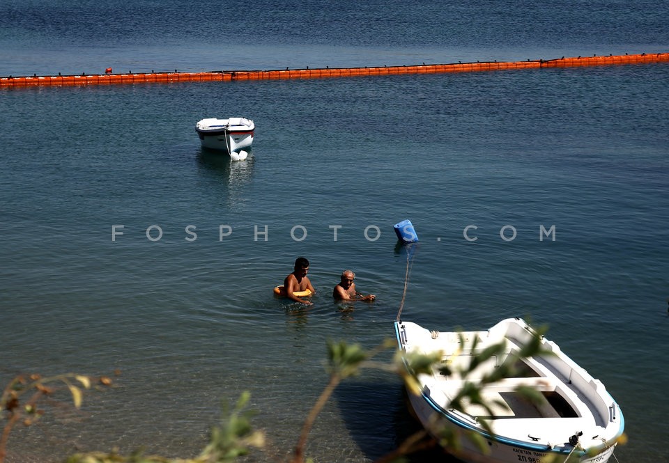 Oil pollution in the Saronic Gulf / Ρύπανση στο Σαρωνικό μετά τη βύθιση δεξαμενοπλοίου