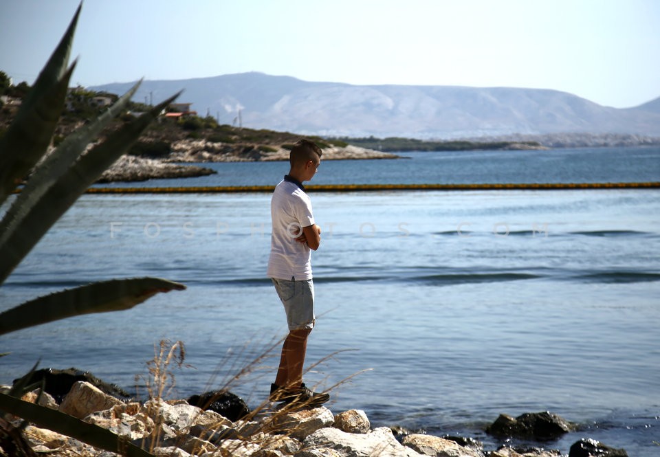 Oil pollution in the Saronic Gulf / Ρύπανση στο Σαρωνικό μετά τη βύθιση δεξαμενοπλοίου