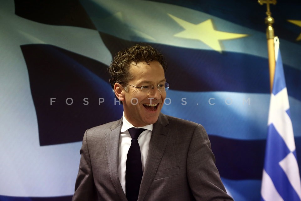 Eurogroup chief Jeroen Dijsselbloem in Athens / Επίσκεψη του Γερούν Ντάισελμπλουμ στην Αθήνα