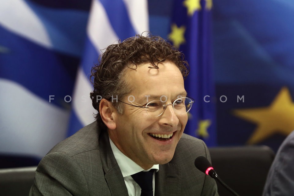 Eurogroup chief Jeroen Dijsselbloem in Athens / Επίσκεψη του Γερούν Ντάισελμπλουμ στην Αθήνα