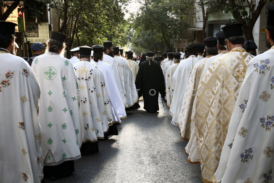 Agios Dionysios Areopagite / Λιτανεία της εικόνας του Αγίου Διονυσίου Αρεοπαγίτου