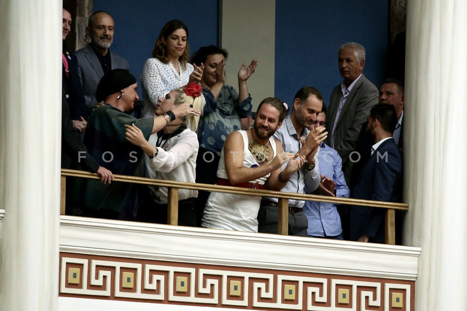 Vote at the Greek Parliament of the Gender Identity Bill  / Ψήφιση του νομοσχεδίου για τη νομική αναγνώριση της ταυτότητας φύλου