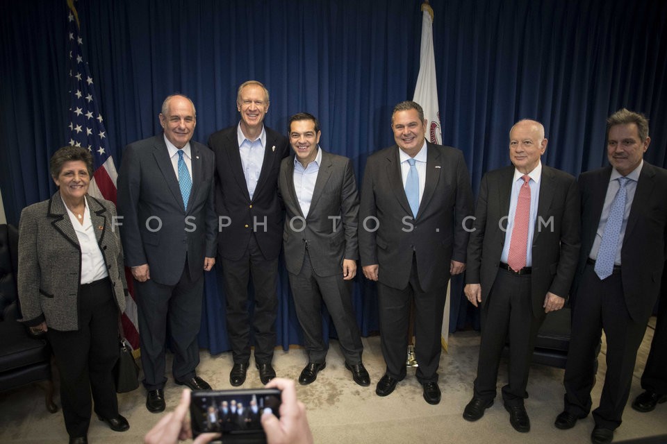 PM Alexis Tsipras on official visit to USA / Επίσκεψη του πρωθυπουργού στις ΗΠΑ