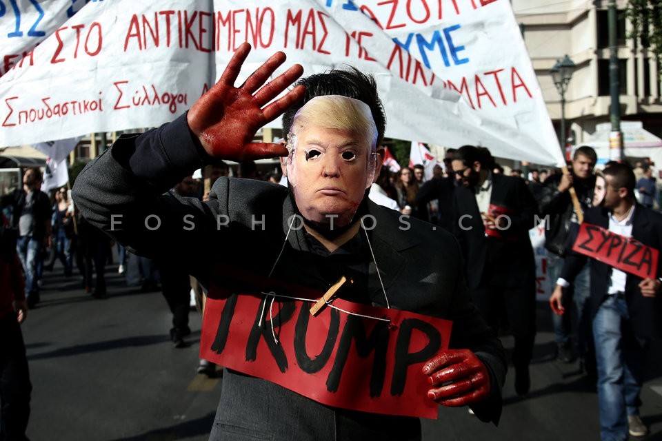 Students`s protest march in central Athens / Διαδήλωση φοιτητών στην Αθήνα